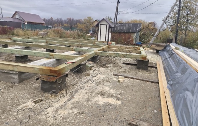 4 Каркасный дом Д-3, 9х8,5 м, 67,5 М²,  Мурманская область, село Ловозеро (18)